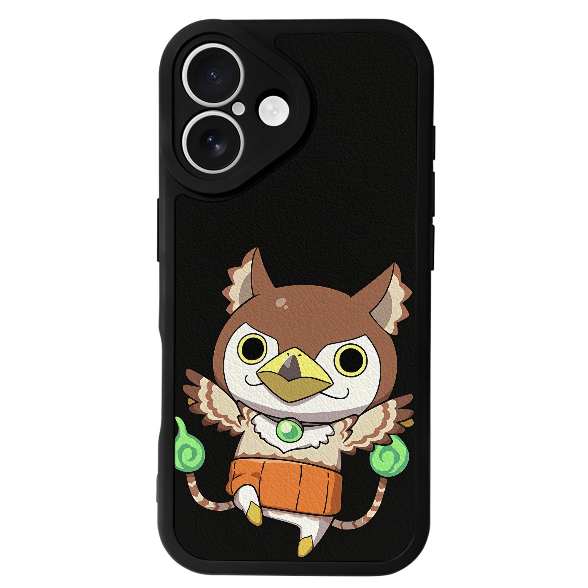 （画像用） 妖怪ウォッチ Yo-kai Watch 【iPhone 16シリーズ対応】シリコンスマホケース（レザー調） 材質：シリコン
